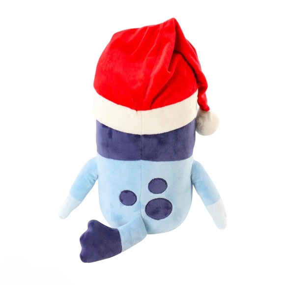 Animal Adventure Bluey with Santa Hat 20" Plush NWT - Picture 3 of 15